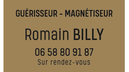 Magnétiseur / Guerrisseur & Praticien Access Bars .Romain Billy, Praticien de Médecine Alternative à Josselin