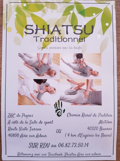 Mélina Gervot - SHIATSU Traditionnel et P.N.L (Se libérer des croyances limitantes) Landes : Aire sur adour, Buanes, Praticien de Médecine Alternative à Aire-sur-l'Adour