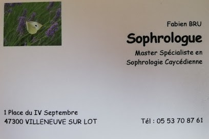 Fabien BRU Sophrologue Caycédien, Praticien de Médecine Alternative à Villeneuve-sur-Lot