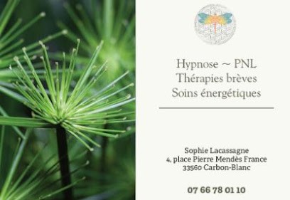 Cabinet Hypnose Sophie Lacassagne - PNL, Thérapies Brèves, DNR (issu EMDR), Bordeaux Rive Droite, Gironde, Hypnothérapeute à Carbon-Blanc