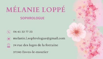 Mélanie Loppé Sophrologue Loches À Domicile, Praticien De Médecine Alternative à Esves-le-Moutier