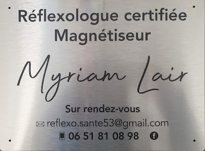 REFLEXO-SANTE Myriam Lair Réflexologue - Magnétiseuse - Praticienne en Massage Mayenne, Réflexologue à Mayenne