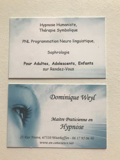Sophrologie, Relaxation, Hypnose, PNL Alsace: Weyl Dominique, Praticien de Médecine Alternative à Westhoffen