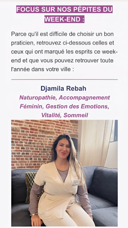 Djamila Rebah – Naturopathe, Praticien De Médecine Alternative à Rouen