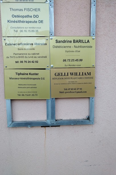 Cabinet De Réflexologie Plantaire Et Ventouses M.T.C - GELLI William, Réflexologue à Thoirette-Coisia