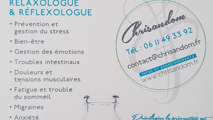 Chrisandom, Réflexologue à Bayecourt