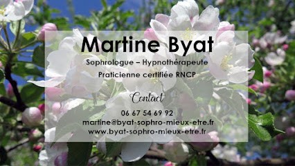 Martine Byat Sophrologue Hypnothérapeute, Hypnothérapeute à Broindon