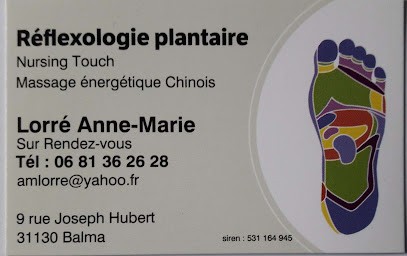 Anne-Marie Lorré, Réflexologue à Balma