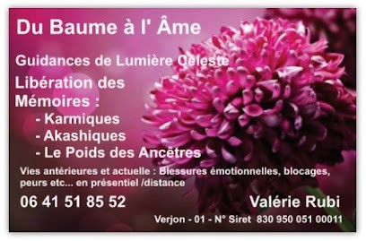 Valérie Rubi - Du Baume à l'Âme -, Praticien de Médecine Alternative à Verjon
