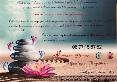 Réflexologue - Magnétiseur Myriam BLANC, Réflexologue à Dossenheim-Kochersberg