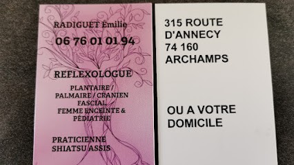 Reflexologue Archamps-Annemasse | Radiguet Émilie, Réflexologue à Archamps