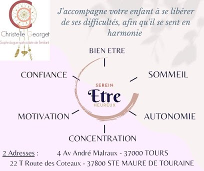 Sophrologue Thérapeute Christelle GEORGET, Praticien de Médecine Alternative à Sainte-Maure-de-Touraine