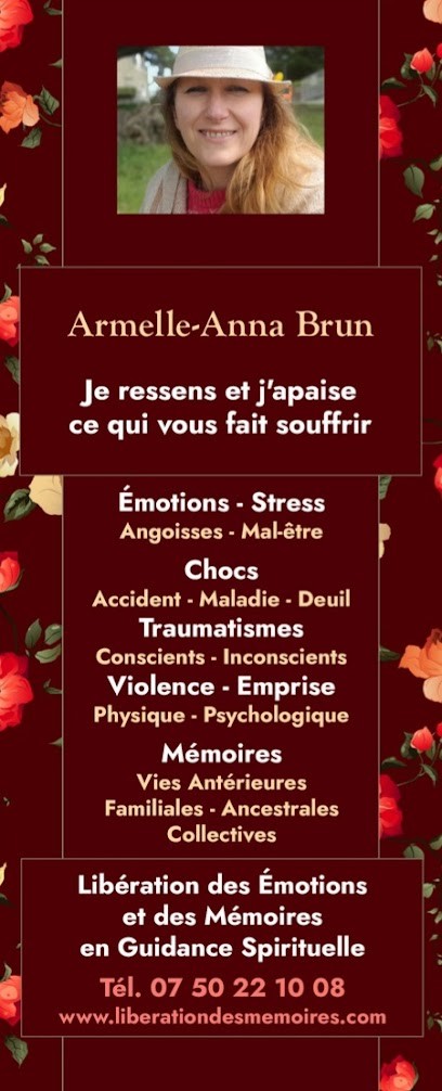 Armelle-Anna Brun, Médium, Voyante, Guérisseuse, Magnétiseuse, Coach, Praticien de Médecine Alternative à Châteaugiron