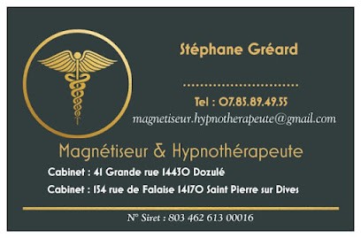 Magnétiseur & Hypnothérapeute Stéphane Gréard, Hypnothérapeute à Dozulé