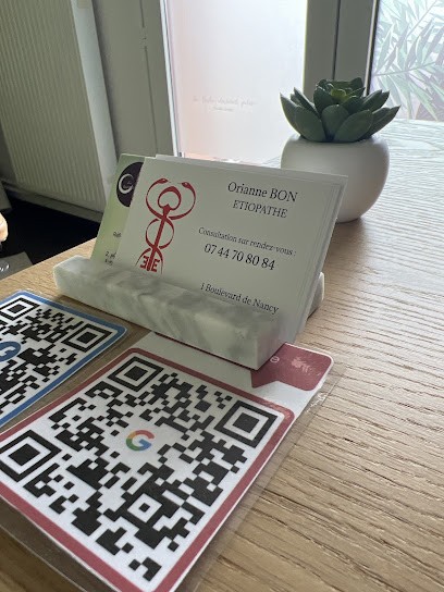 Orianne Bon Etiopathe, Praticien de Médecine Alternative à Sélestat