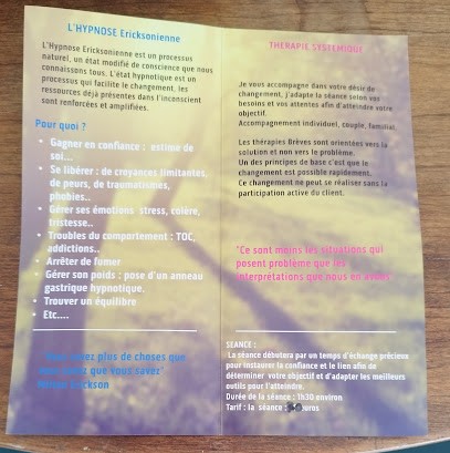 Geraldine CHOPIN NEEL HYPNOSE THERAPIES BREVES REFLEXOLOGIE PLANTAIRE, ACCESS BARS, Hypnothérapeute à Saint-Symphorien-sur-Coise