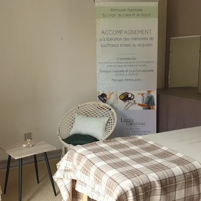 Lucile CABANAC Etiomédecine, Thérapie Manuelle&psychocorporelle Humaine Et Animale, Massage Assis, Praticien de Médecine Alternative à Saint-Cyprien