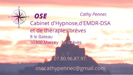 Ose Hypnose EMDR-DSA Cathy Pennec, Hypnothérapeute à Marcey-les-Grèves