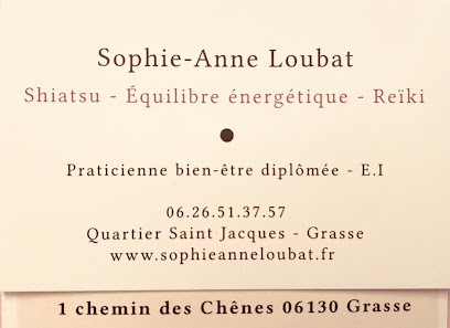 Sophie-Anne Loubat - Shiatsu - E.I, Praticien de Médecine Alternative à Grasse