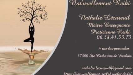 Nathalie LECUREUIL Reiki, Praticien de Médecine Alternative à Sainte-Catherine-de-Fierbois
