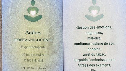 Audrey Spreemann-Lichner, Praticien de Médecine Alternative à Freyming-Merlebach