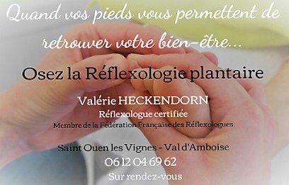 Valérie HECKENDORN, Réflexologue Val d'Amboise, Réflexologue à Saint-Ouen-les-Vignes