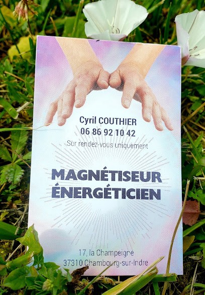 Cyril Couthier, Magnétiseur / Energéticien . Chambourg Sur Indre Et Alentours . Cabinet à Domicile, Praticien de Médecine Alternative à Chambourg-sur-Indre