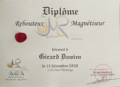 GIRARD Damien Rebouteux Magnetiseur, Praticien de Médecine Alternative à Sarras