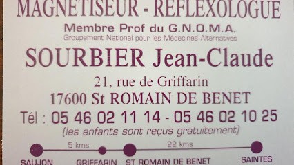 Sourbier Jean Claude, Praticien de Médecine Alternative à Saint-Romain-de-Benet