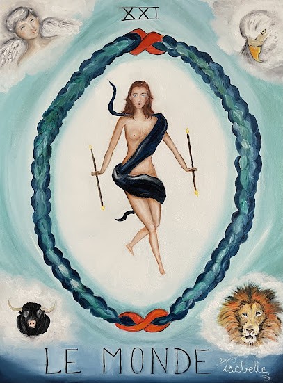 ISABELLE QUESNEY hypnose- tarot thérapie - artiste peintre - rééquilibrage énergétique, Hypnothérapeute à La Haye-du-Theil