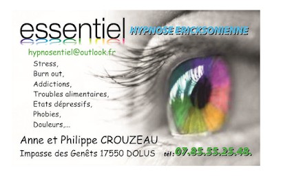 Philippe Crouzeau, praticien en hypnose Ericksonienne, Praticien de Médecine Alternative à Dolus-d'Oléron