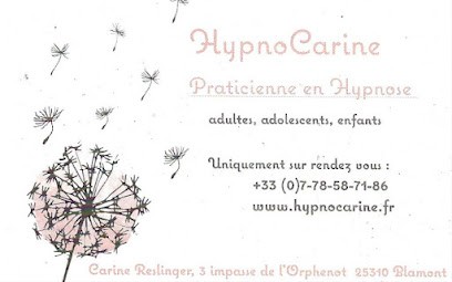 Hypnocarine, Hypnothérapeute à Blamont