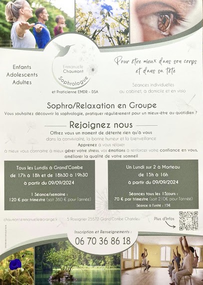 Emmanuelle Chaumont Sophrologue Caycédienne, Praticienne EMDR, Praticien de Médecine Alternative à Grand'Combe-Châteleu