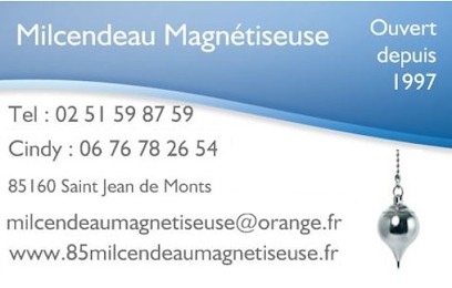 Magnétiseuse Milcendeau Cindy, Praticien de Médecine Alternative à Saint-Jean-de-Monts