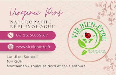 Virginie Pons - Naturopathe - Reflexologue - Montauban, Praticien de Médecine Alternative à Villebrumier