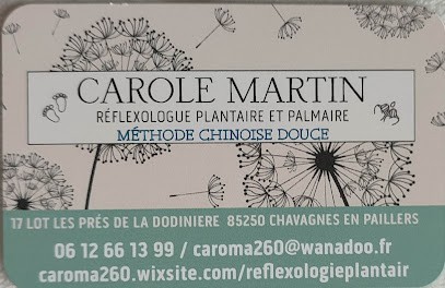 Carole Martin reflexologue plantaire et palmaire, Réflexologue à Chavagnes-en-Paillers